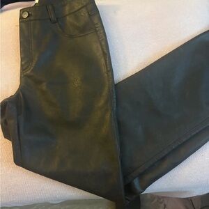 Garage Black Straight Leg Jeans